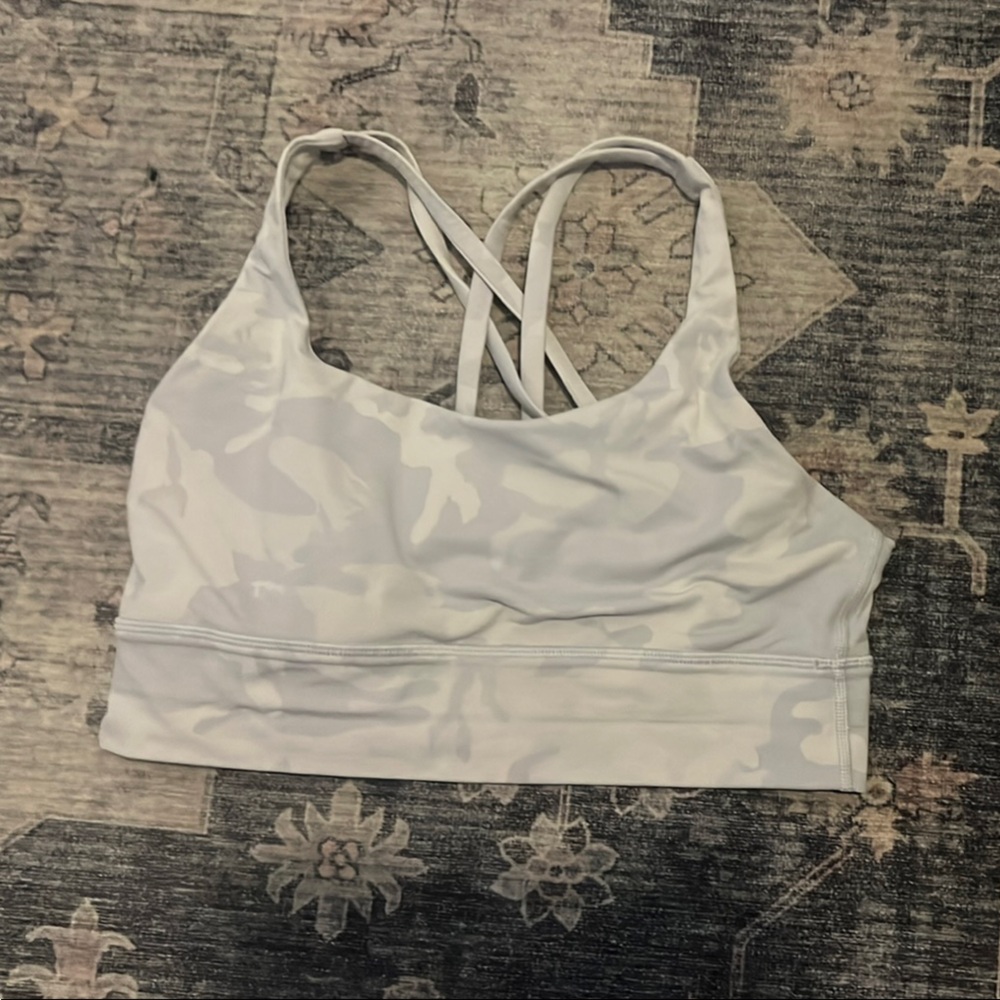 Lululemon Camouflage Sports Bra